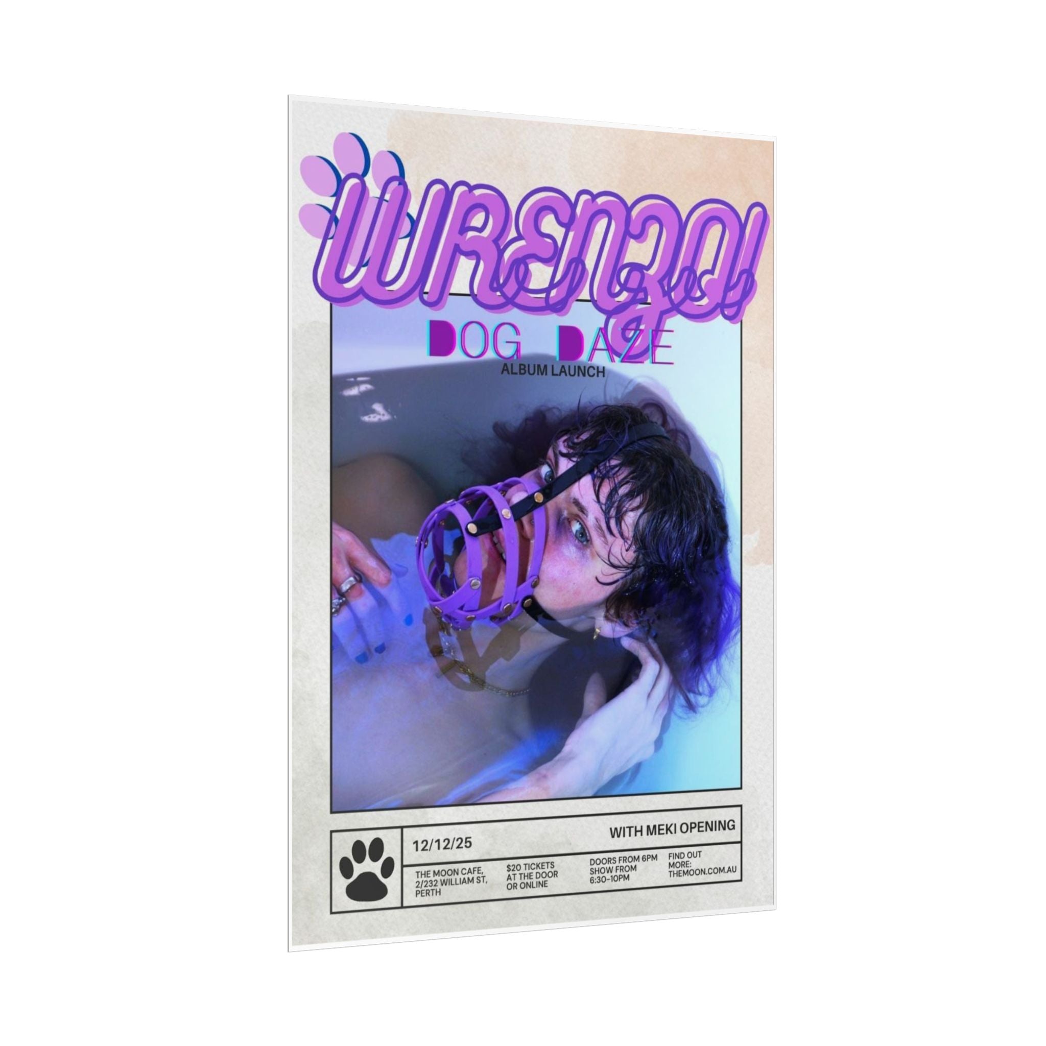 WRENZOI @ THE MOON Poster