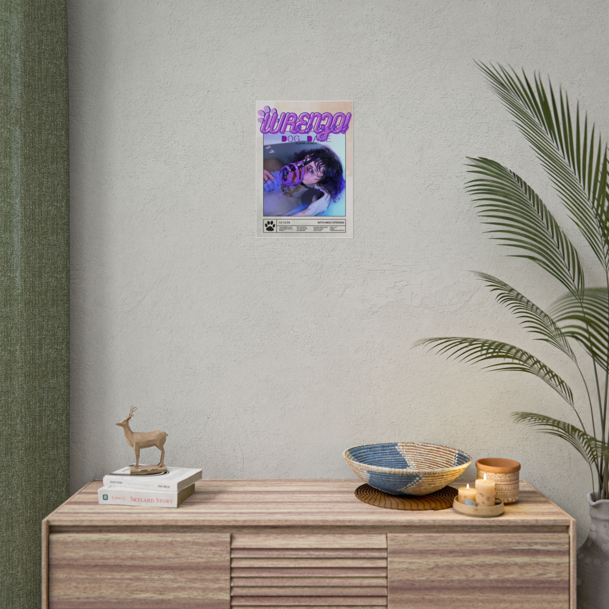 WRENZOI @ THE MOON Poster