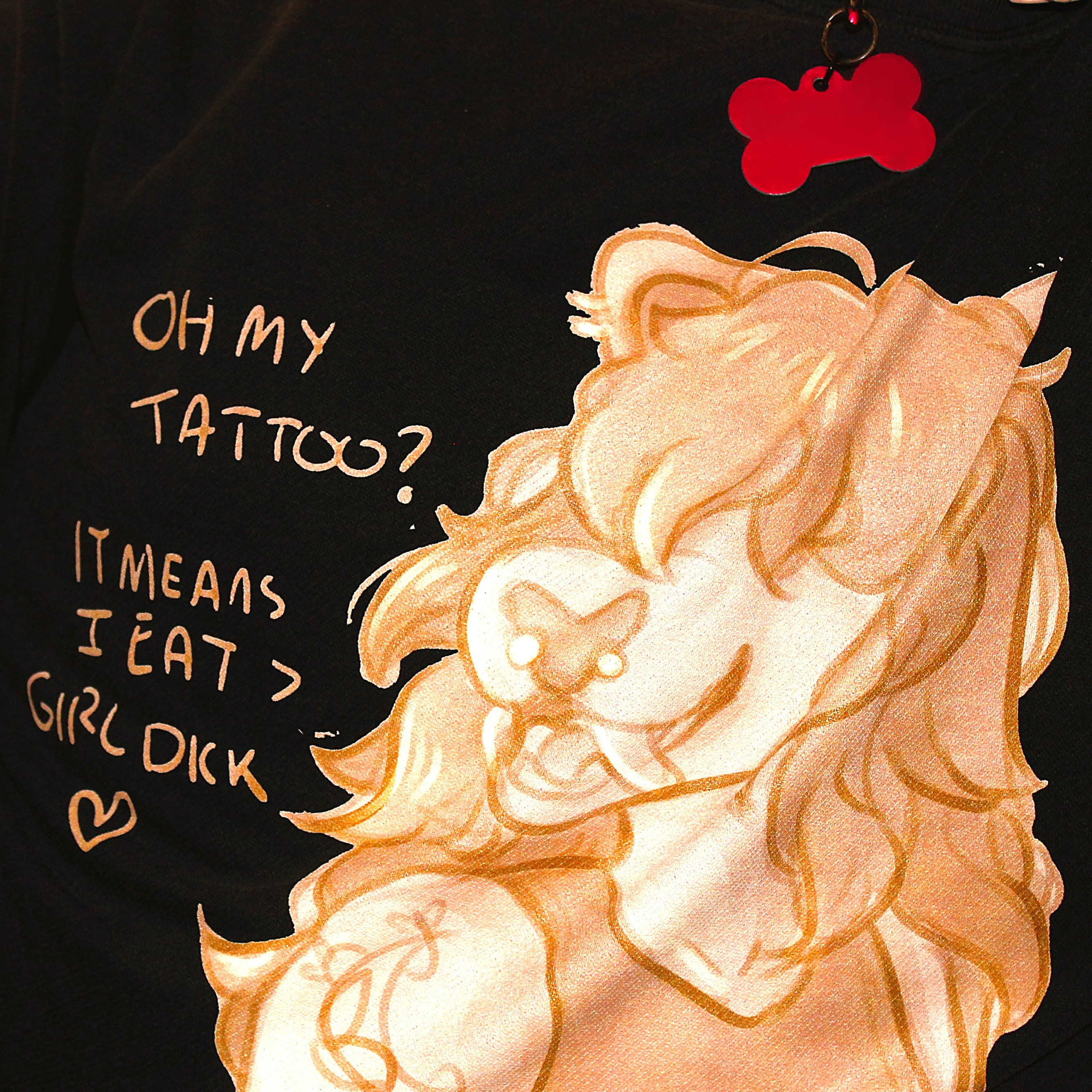 Profanity Distressed T-Shirt