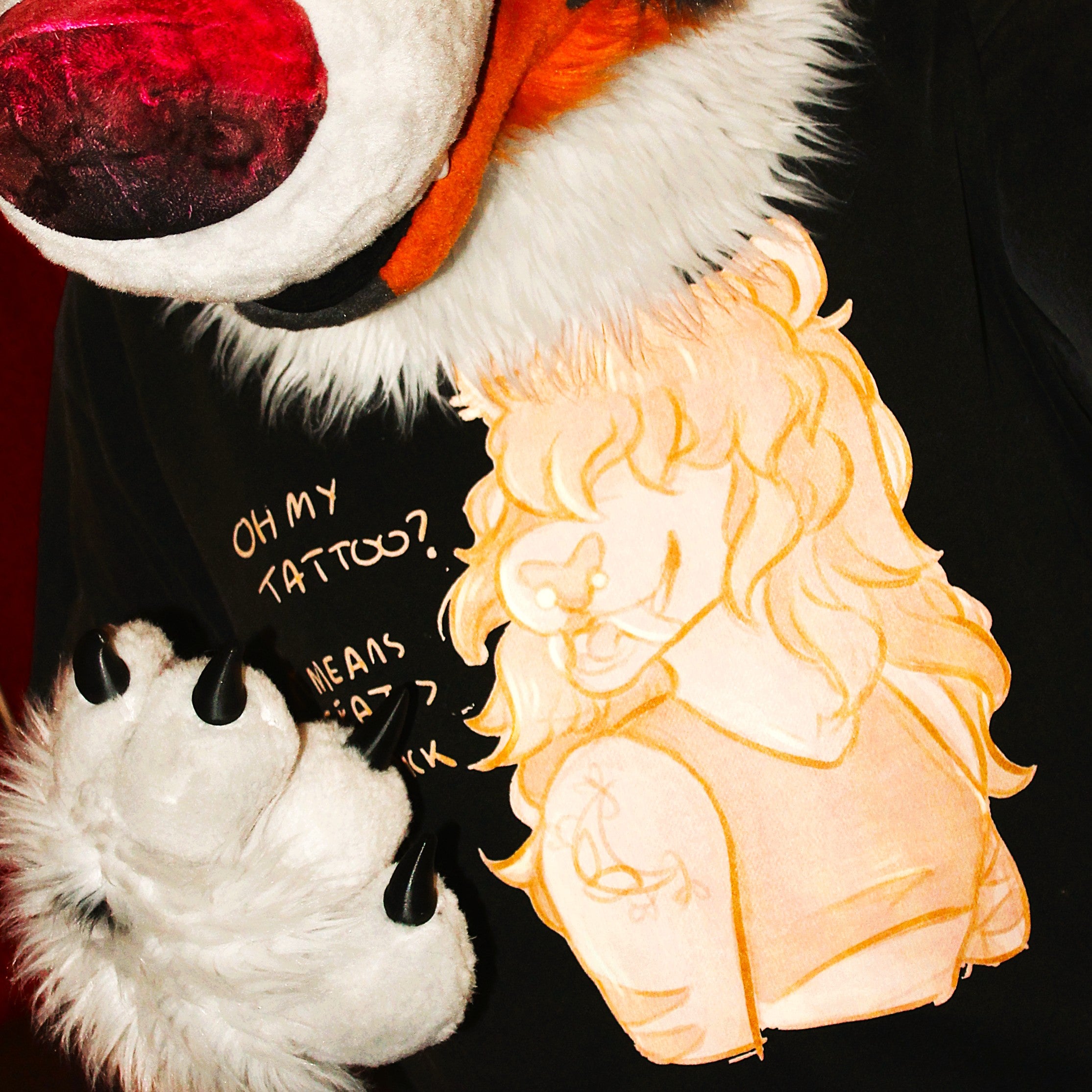 Profanity Distressed T-Shirt